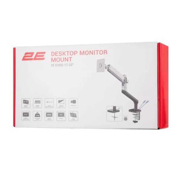 Desktop monitor mount 2E Evdo USB3.0 hub məhsul şəkli