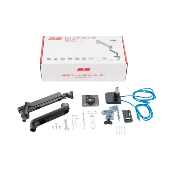 Desktop monitor mount 2E Evdo USB3.0 hub məhsul şəkli