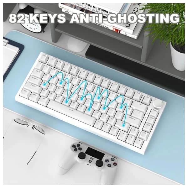 Ajazz AK820 White  məhsul şəkli