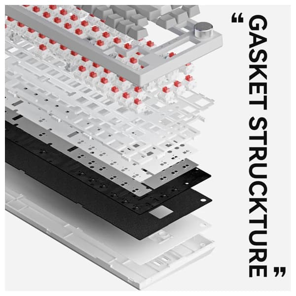 Ajazz AK820 Gray-White məhsul şəkli