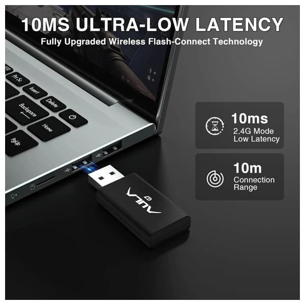 AULA G7 Black Tri-Mode Wireless Игровая Гарнитура məhsul şəkli