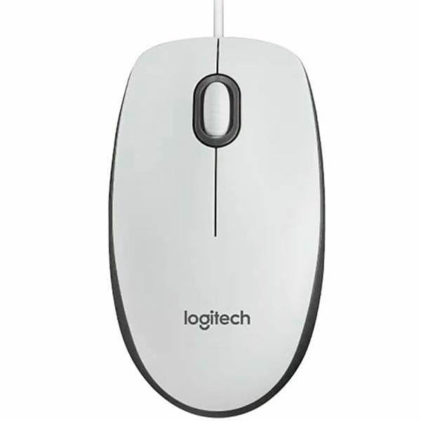 Logitech Mouse M100 White EMEA 914 AKOYA HANGTAB BOX M100 910-006764