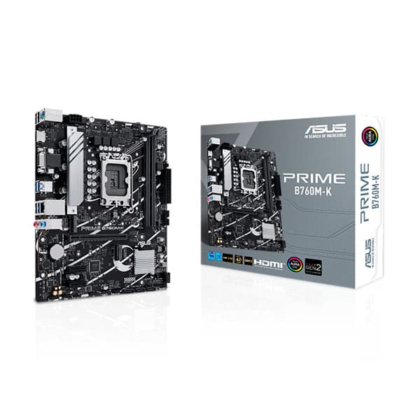 ASUS Prime B760M-K LGA 1700 mATX Motherboard