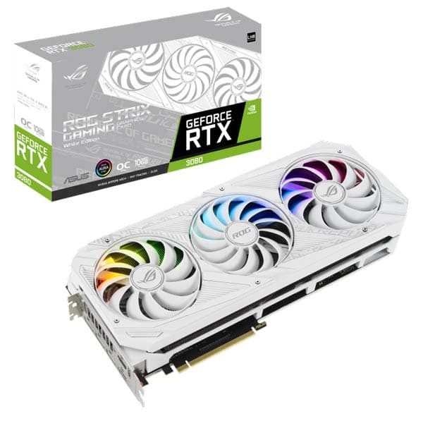 ASUS ROG Strix GeForce RTX™ 3080 10GB V2 OC White