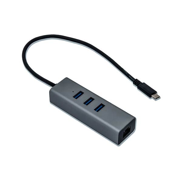 Type-C to 3xUSB + RJ45 Adapter