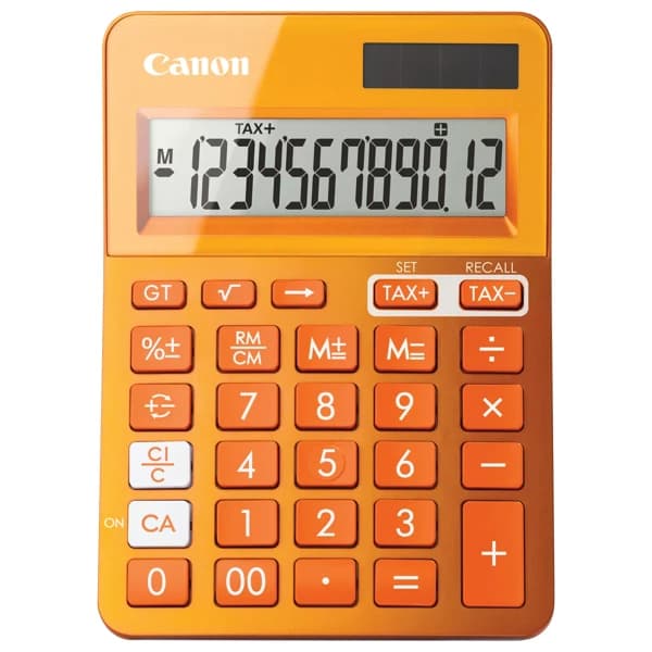 Canon Calculator LS-123K Orange 9490B004 