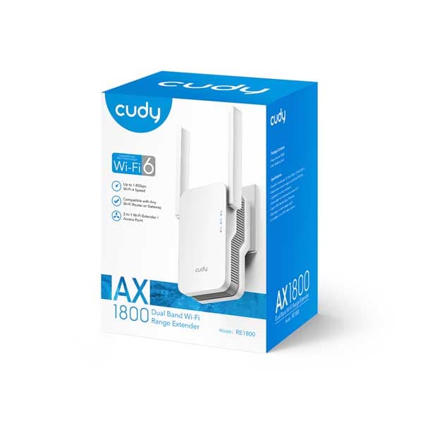 Cudy AX1800 Mesh Wi-Fi 6 Range Extender