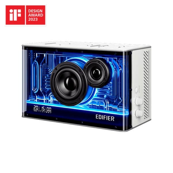 Edifier QD35 White Tabletop Bluetooth Speaker