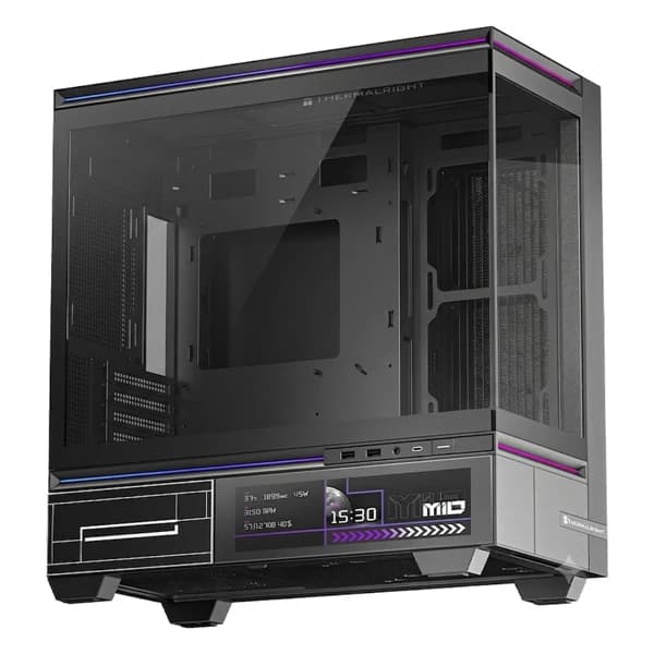 THERMALRIGHT TL-M10 Vision Black Gaming Case məhsul şəkli