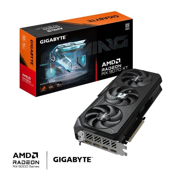 Gigabyte Radeon™ RX 9070 XT 16GB Gaming OC