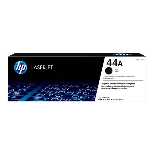 HP 44A Black Original LaserJet Toner Cartridge CF244A