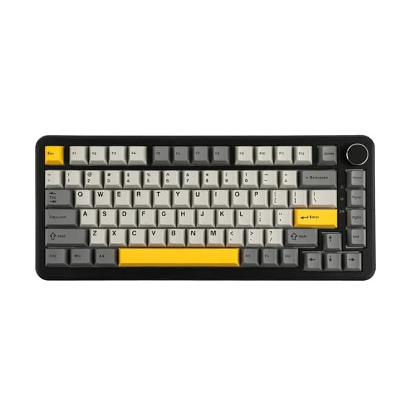 AJAZZ AK820 MAX HE Black-Gray-Yellow məhsul şəkli