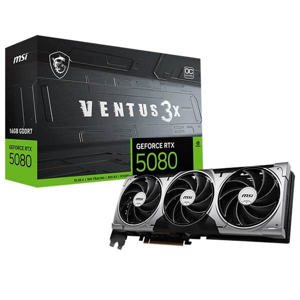 MSI GeForce RTX™ 5080 16GB Ventus 3X OC