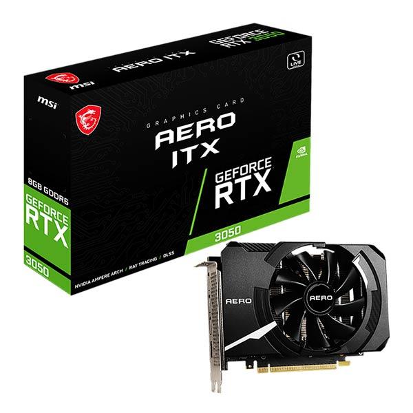 MSI GeForce RTX 3050 8GB Aero ITX