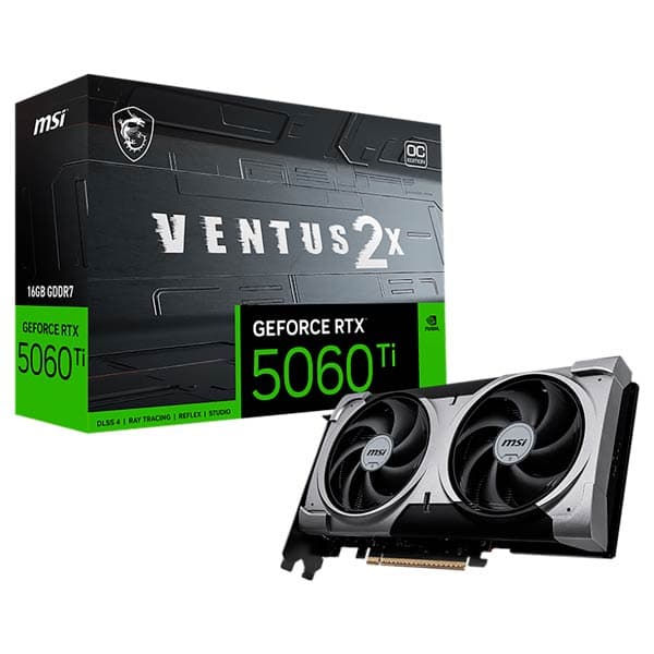 MSI GeForce RTX™ 5060 Ti 16GB Ventus 2X OC Plus