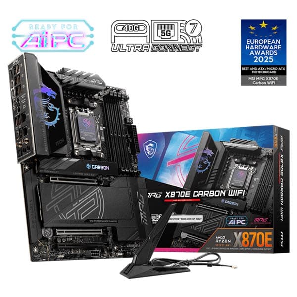 MSI MPG X870E Carbon WiFi Motherboard