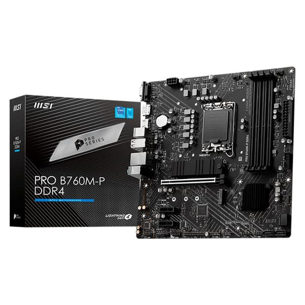 MSI PRO B760M-P DDR4 Motherboard