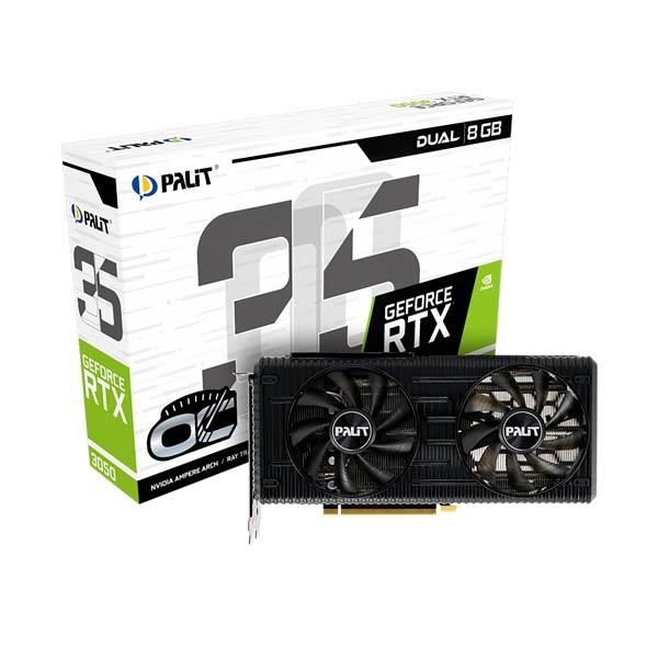 Palit GeForce RTX 3050 8GB Dual OC
