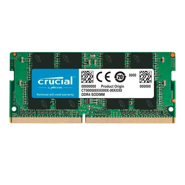 Crucial 16GB DDR4 3200MHz SO-DIMM CT16G4SFRA32A
