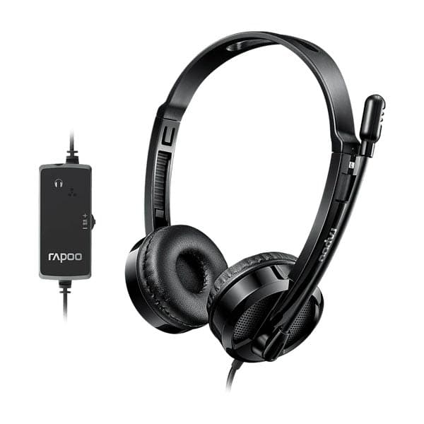 Rapoo H120 USB Stereo Headset Black