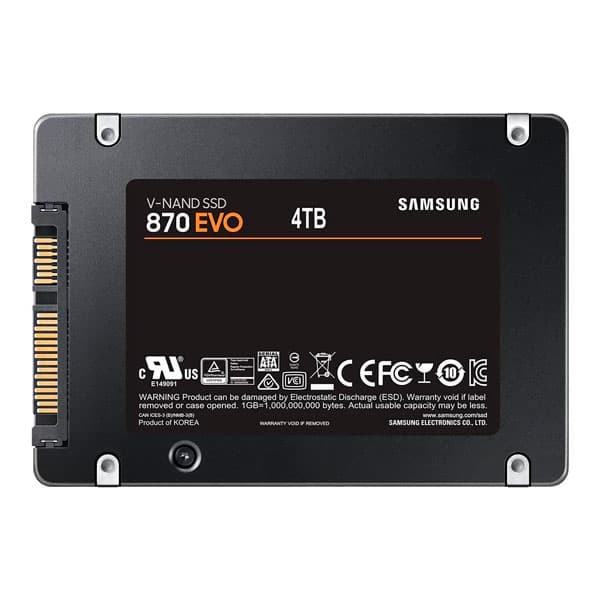 SAMSUNG 870 EVO 4TB SATA III SSD