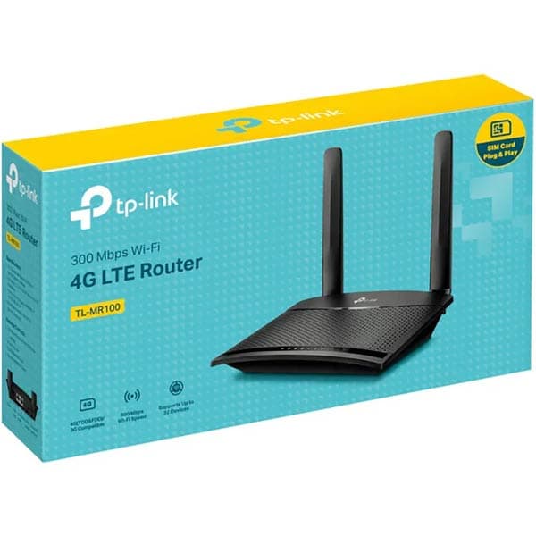 TP-Link TL-MR100 300Mbps Wireless N 4G LTE Router
