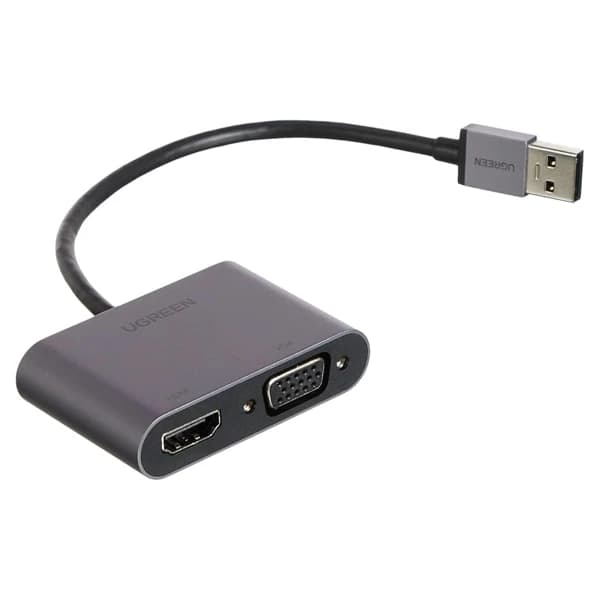 Ugreen CM449 USB 3.0 to HDMI / VGA Converter 20518 məhsul şəkli