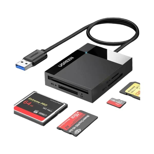 Ugreen CR125 4-in-1 USB 3.0 SD/TF Card Reader 30333 məhsul şəkli