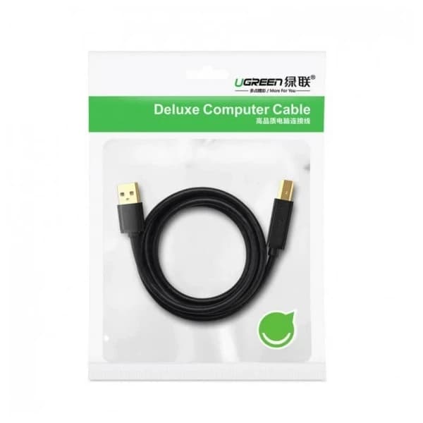 Ugreen US135 USB 2.0 AM to BM Print Cable 3m 10351 məhsul şəkli