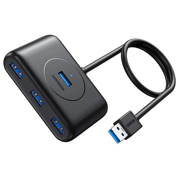 Ugreen CR113 USB 3.0 Hub 1m Black 20291 məhsul şəkli