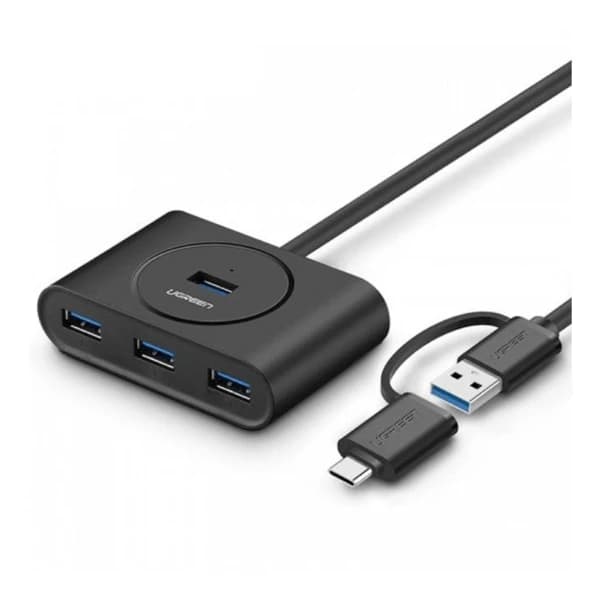 Ugreen CR113 USB 3.0 Hub 1m Black 20291 məhsul şəkli
