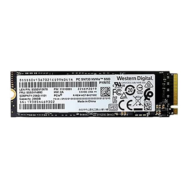 Western Digital SN730 256GB NVMe SSD