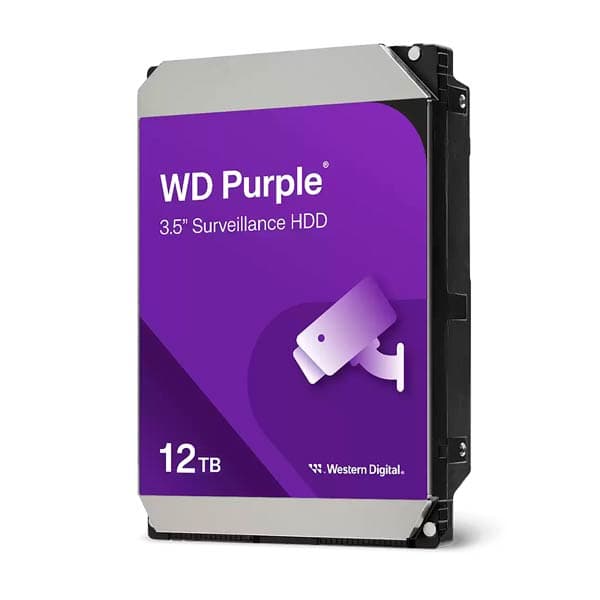 Western Digital WD Purple Hard Drive 12TB Surveillance