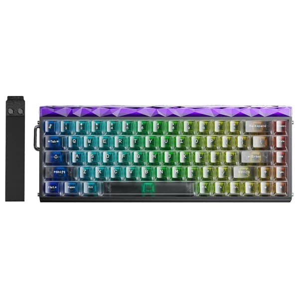 AULA Hero 68 He Black Magnetic Keyboard Jade King Switch məhsul şəkli