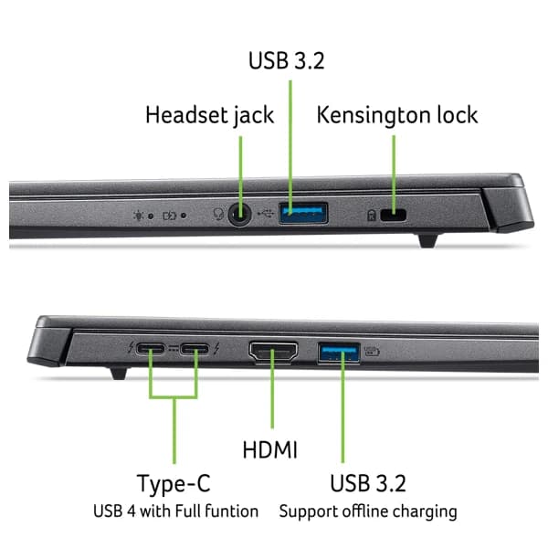 Acer Aspire 14 AI A14-52M-72FH NX.J8LAA.001 məhsul şəkli