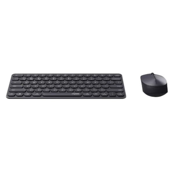 Combo Rapoo 9010M Multi-mode Wireless Silent Keyboard&Mouse Black məhsul şəkli