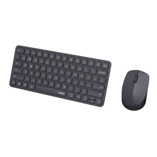 Combo Rapoo 9010M Multi-mode Wireless Silent Keyboard&Mouse Black məhsul şəkli