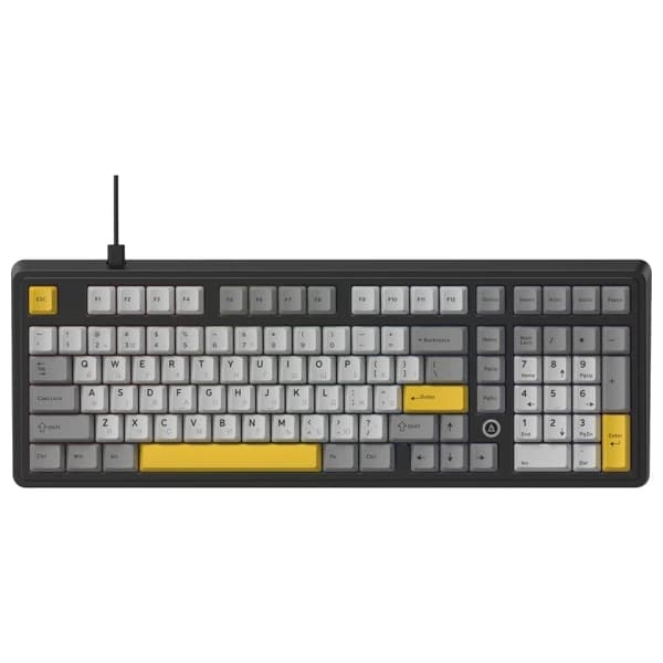 Ajazz AK980 Black - Gray - Yellow məhsul şəkli