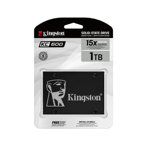 KINGSTON KC600 1TB Sata SSD məhsul şəkli