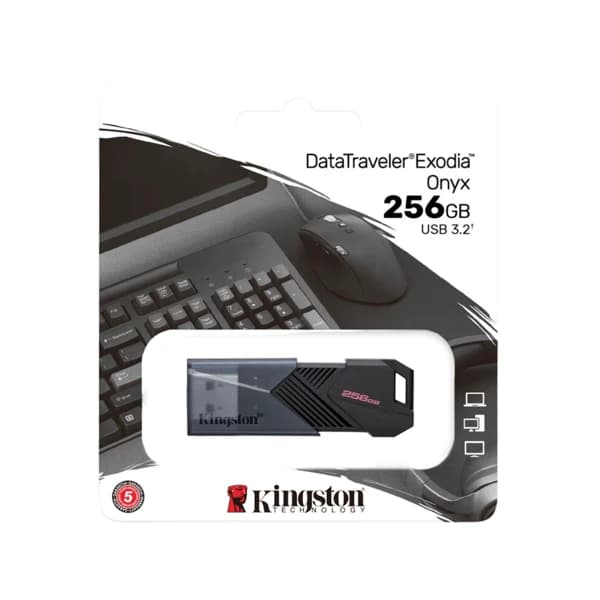 Kingston 256GB DataTraveler Exodia Onyx USB Flash Drive