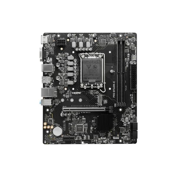 MSI PRO B760M-E DDR5 Motherboard məhsul şəkli