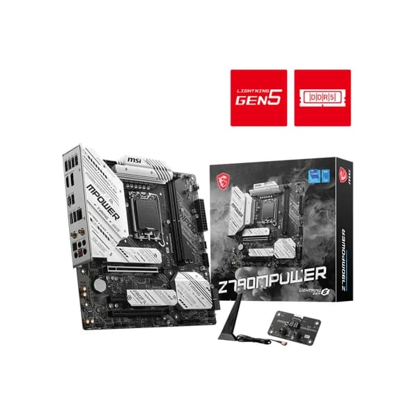 MSI Z790 M Power Wi-Fi DDR5 Motherboard məhsul şəkli