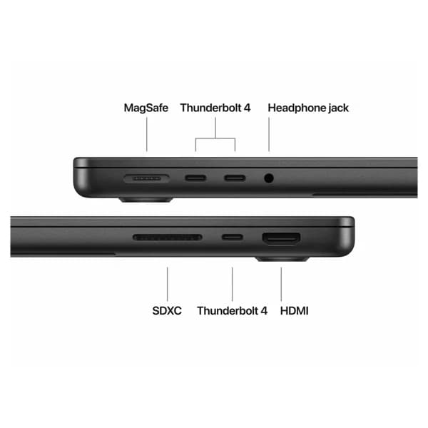 Apple MacBook Pro 14 M5 24GB/1TB Space Black MDE34RU/A məhsul şəkli