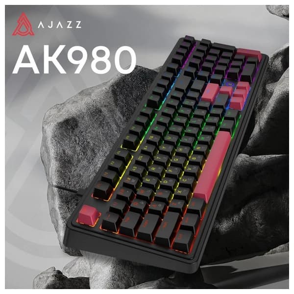 Ajazz AK980 Black Red məhsul şəkli