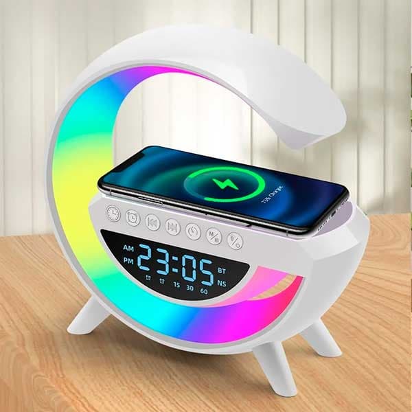 BT-3401 LED Wireless Phone Charger Bluetooth Speaker