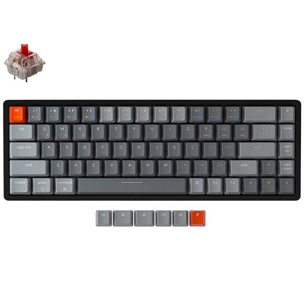 Keychron K6-W1 RGB Aluminum Wireless Mechanical Keyboard
