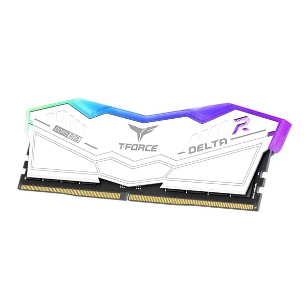 T-FORCE DELTA 16GB DDR5 5600MHZ RGB White PC Ram məhsul şəkli