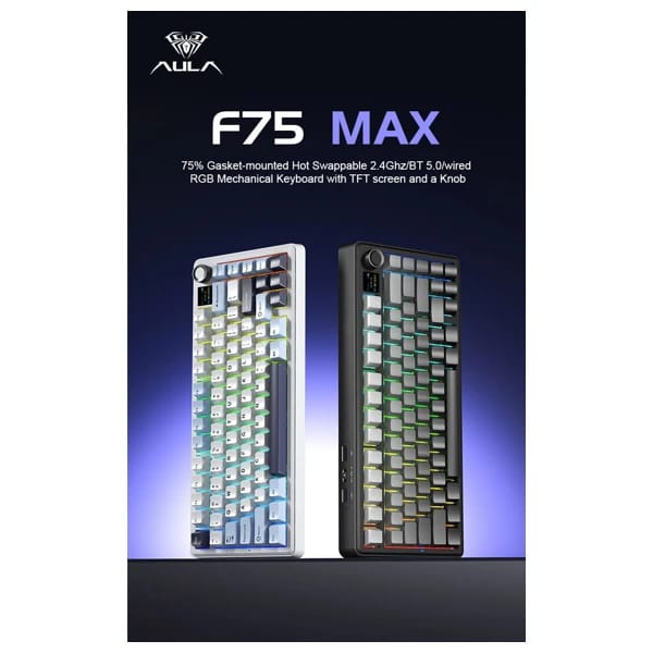 AULA F75 MAX Mechanical Keyboard məhsul şəkli