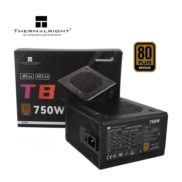 Thermalright TR-TB750S 750W 80 Plus Bronze Power Supply məhsul şəkli