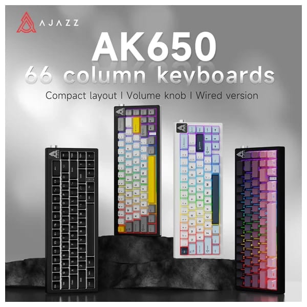 Ajazz AK650 Black məhsul şəkli